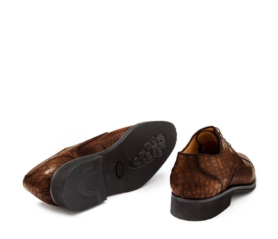 Pakerson DERBY FIRENZE ALLIGATORE MARRONE TIMBER Outlet