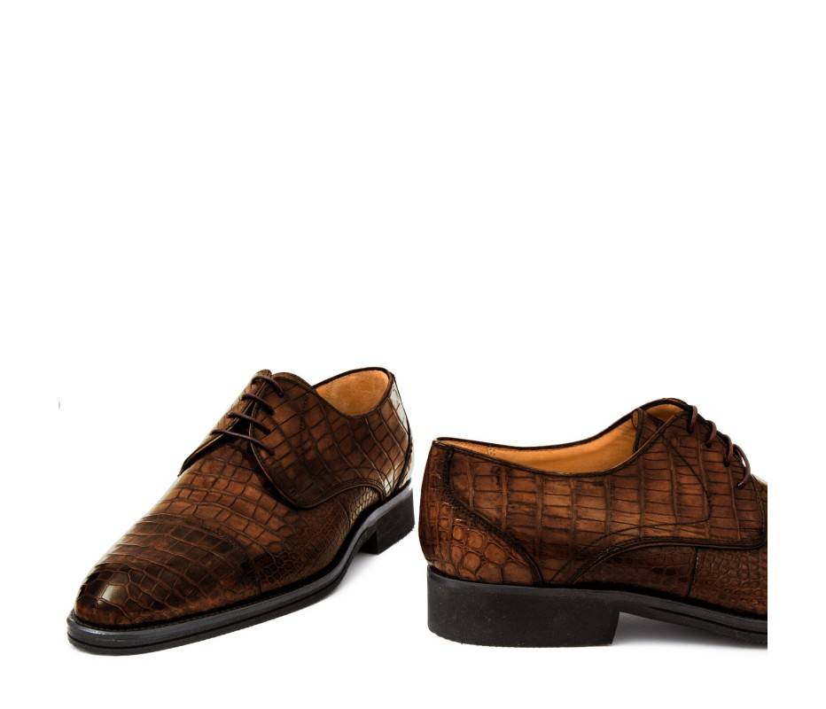 Pakerson DERBY FIRENZE ALLIGATORE MARRONE TIMBER Outlet