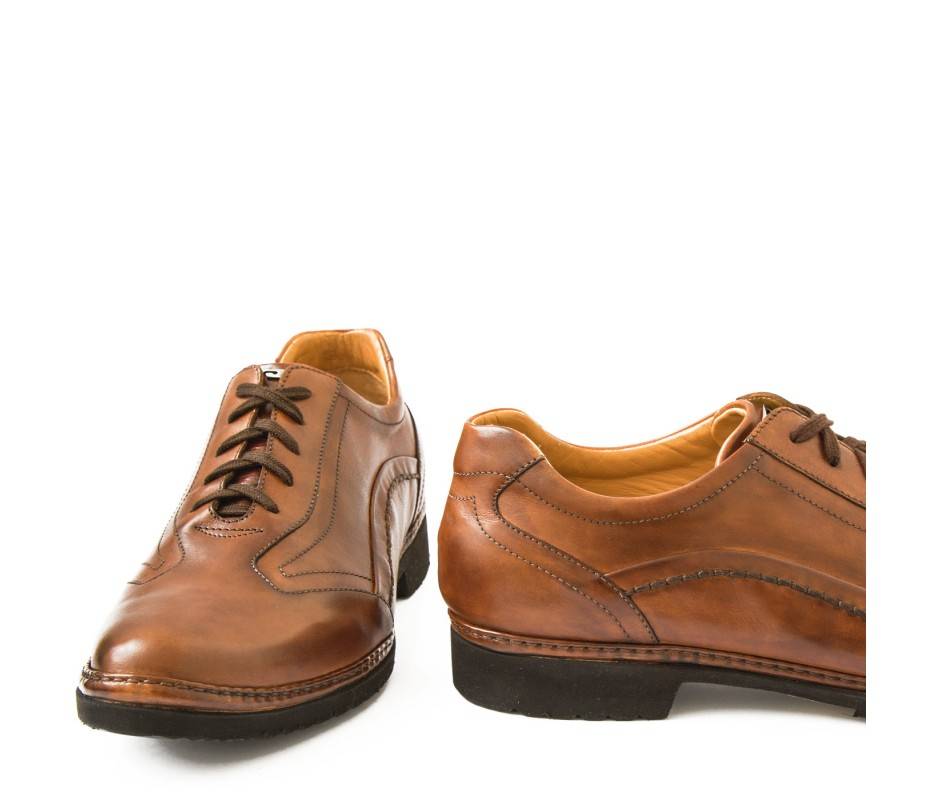 Pakerson DERBY PIENZA PELLE MARRONE TAN Saldi