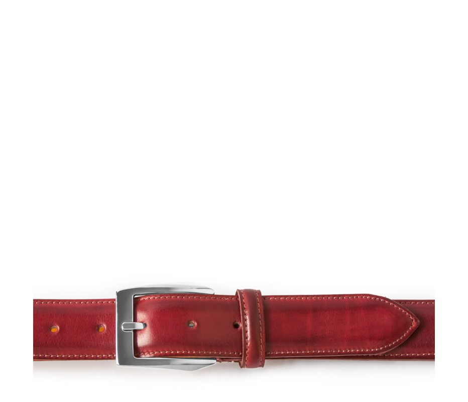 Pakerson FIBBIA CALCI PELLE ROSSO BORDEAUX Offerte