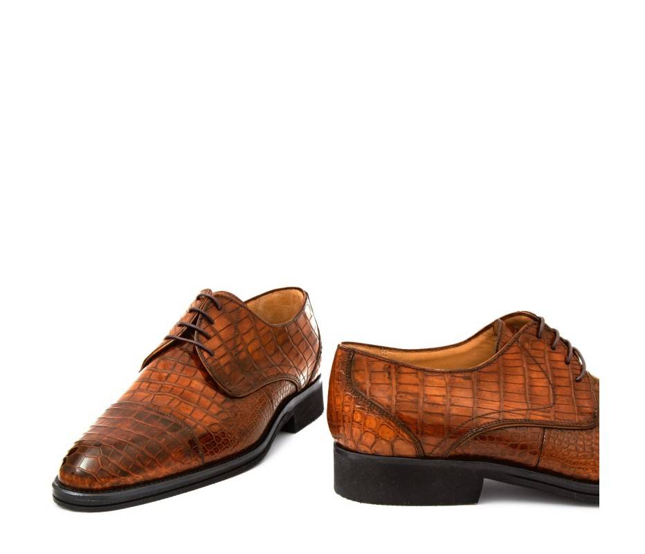 Pakerson DERBY FIRENZE ALLIGATORE MARRONE WOOD Hotsell