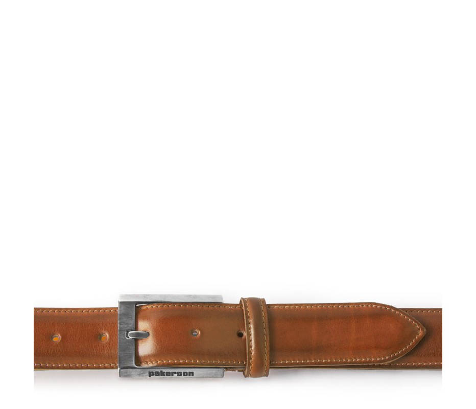 Pakerson FIBBIA VOLTERRA PELLE MARRONE TAN Sconto
