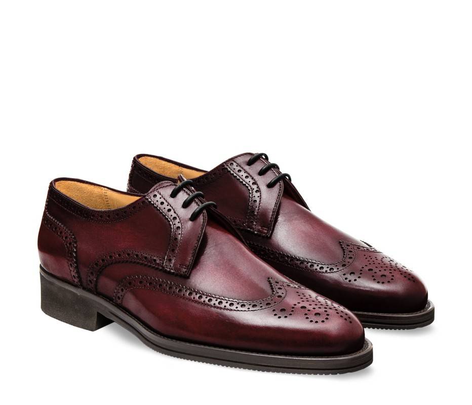 Pakerson DERBY PISA PELLE BORDEAUX VINO 2025