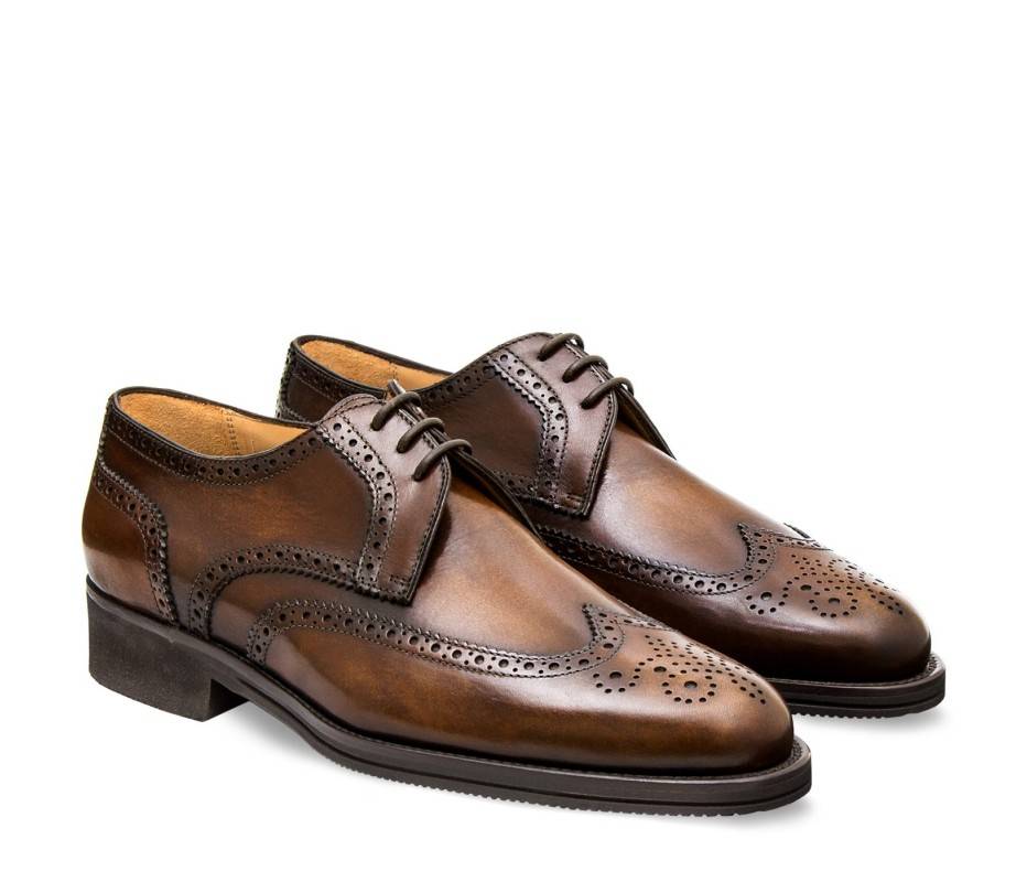 Pakerson DERBY PISA PELLE MARRONE TIMBER Nuovo