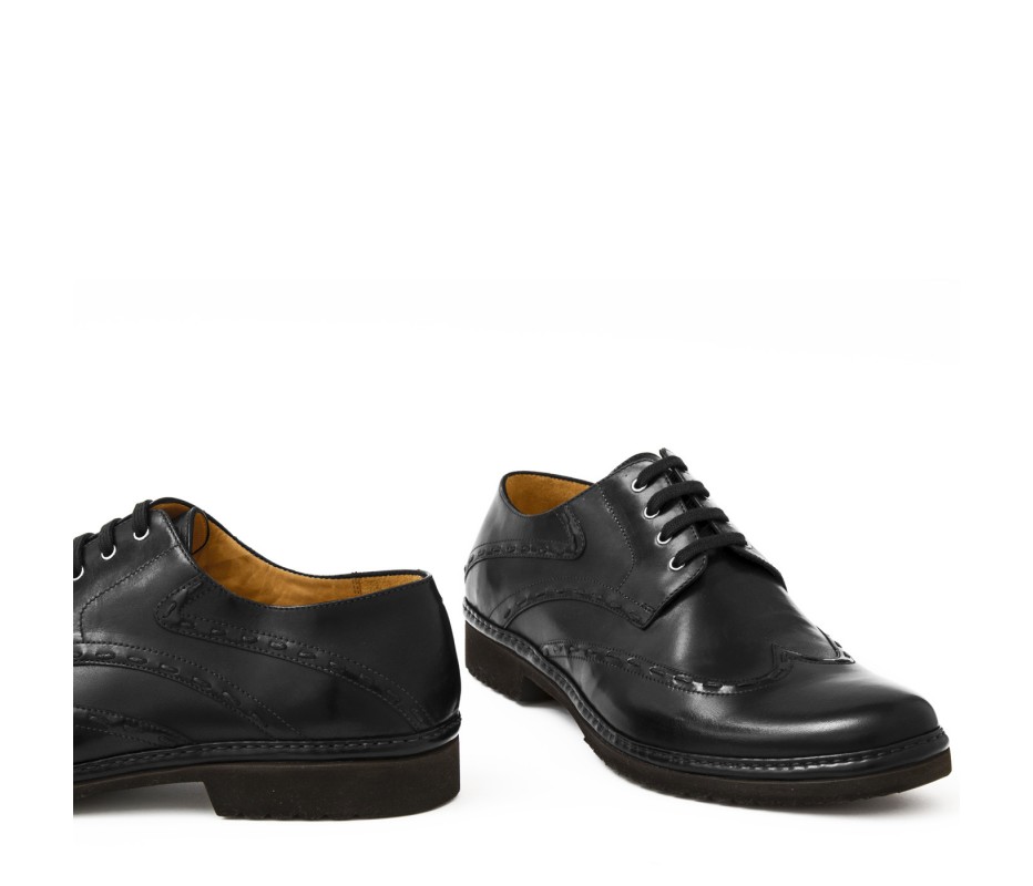 Pakerson DERBY CORTONA PELLE NERA Vendita