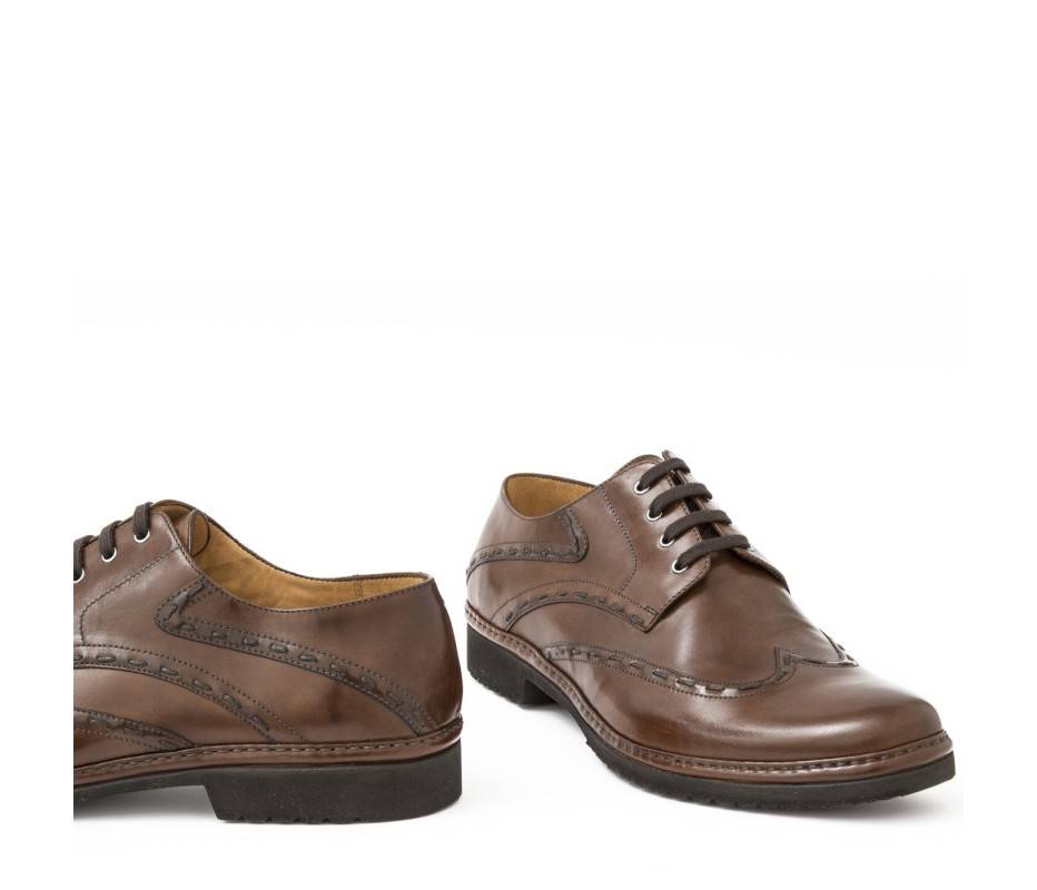 Pakerson DERBY CORTONA PELLE CIOCCOLATO Pezzi Unici