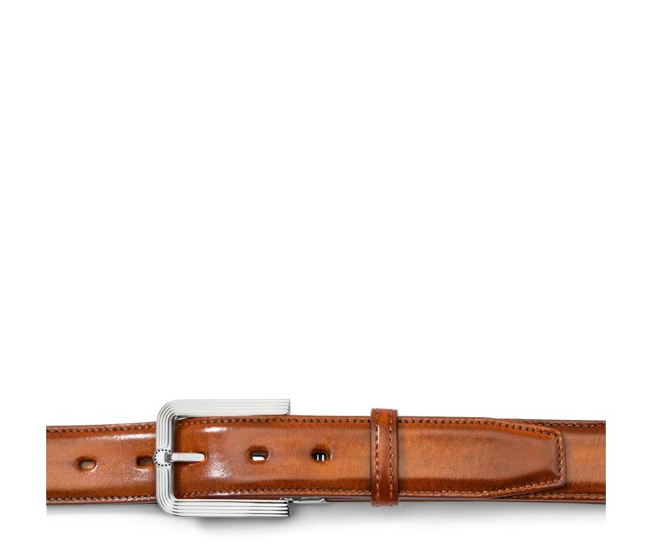 Pakerson FIBBIA FIESOLE PELLE MARRONE WOOD Consegna Veloce