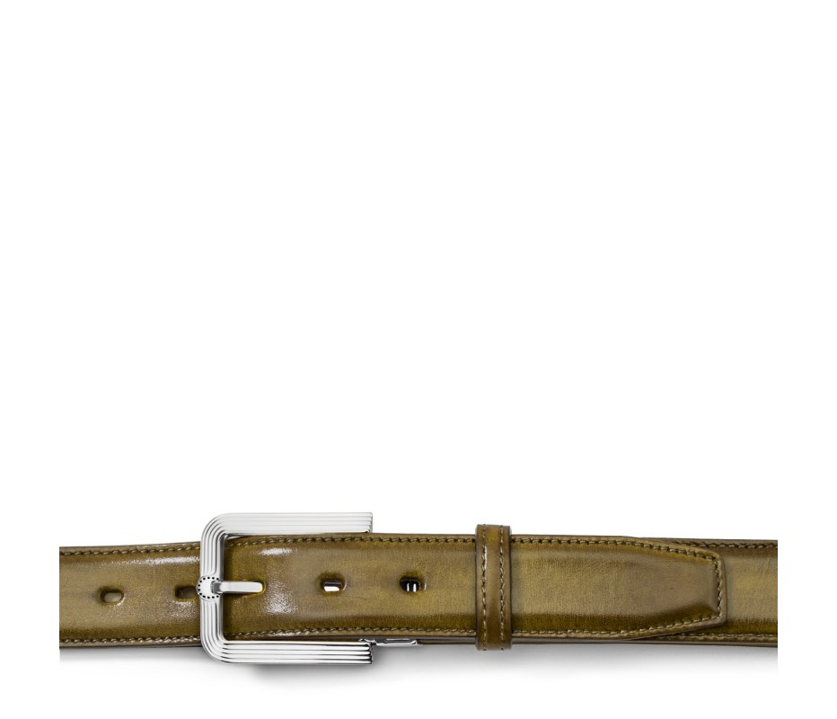 Pakerson FIBBIA FIESOLE PELLE VERDE OLIVA Fino Al -60%