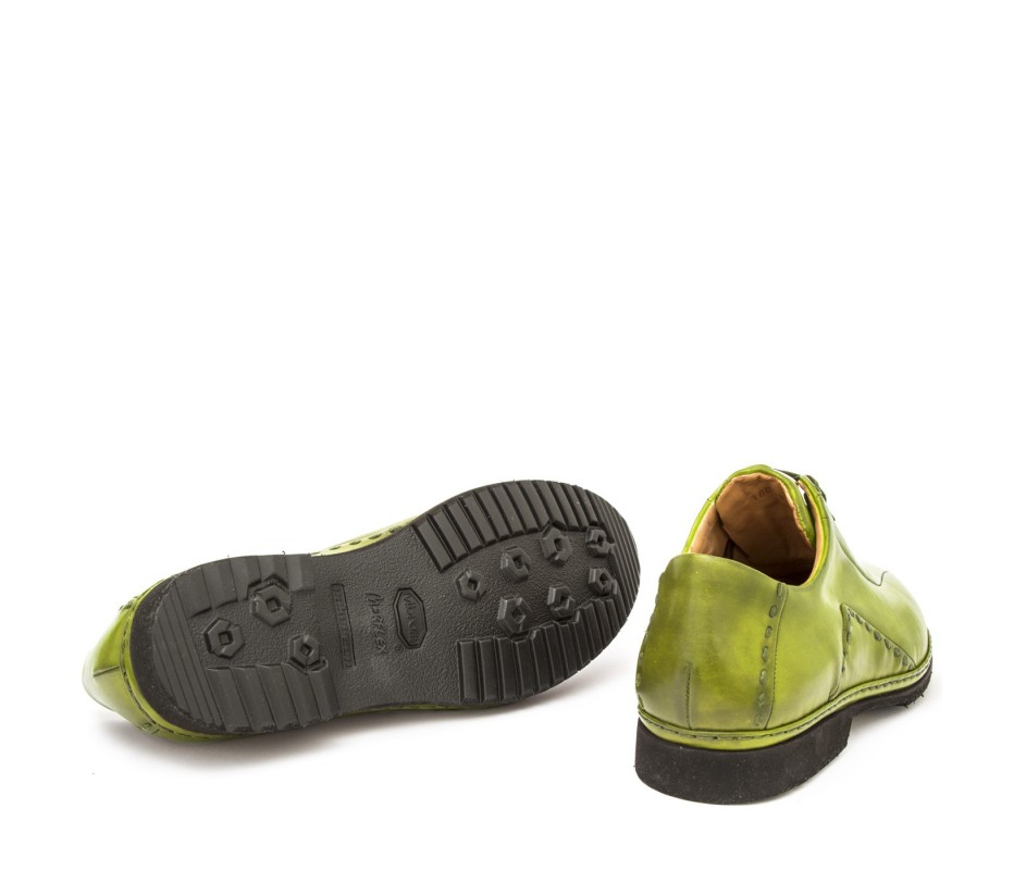 Pakerson DERBY BOLGHERI PELLE VERDE PISTACCHIO Presa