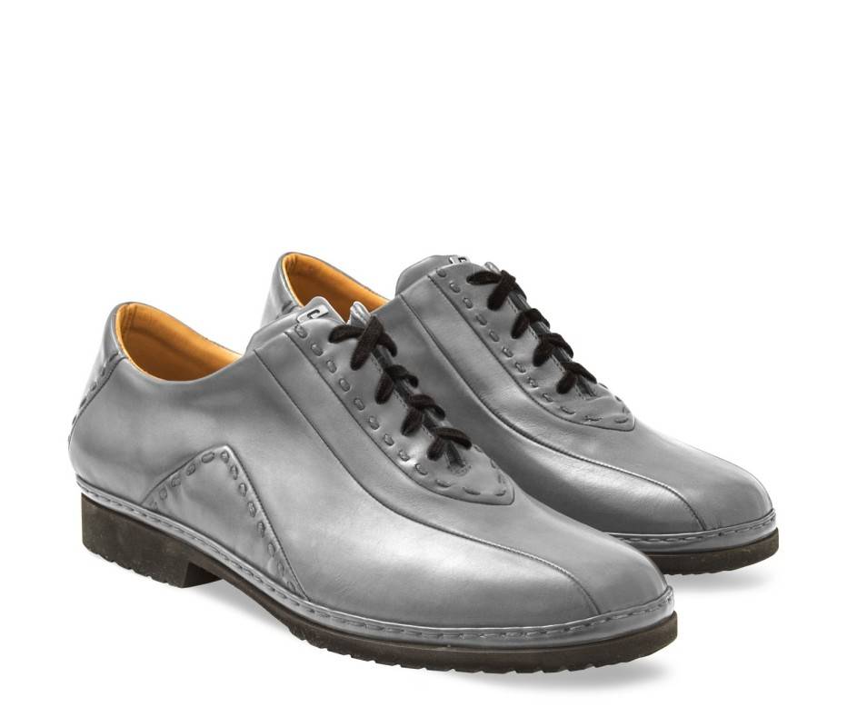 Pakerson DERBY BOLGHERI PELLE GRIGIO SMOG Saldi