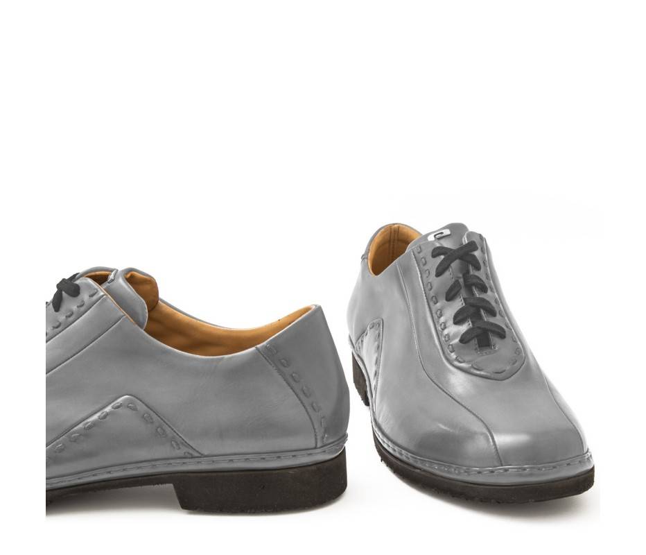 Pakerson DERBY BOLGHERI PELLE GRIGIO SMOG Saldi
