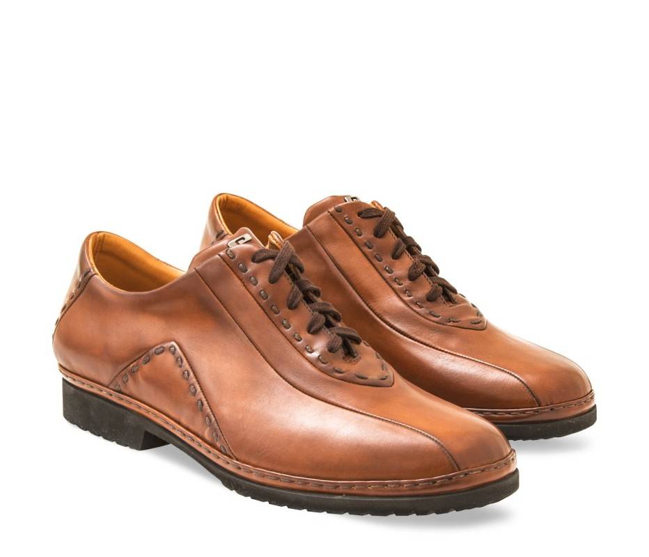 Pakerson DERBY BOLGHERI PELLE MARRONE TAN In Saldo