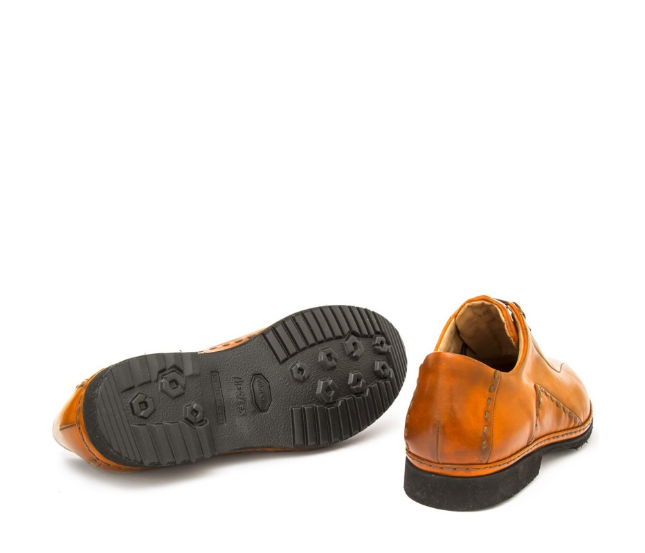 Pakerson DERBY BOLGHERI PELLE ARANCIO In Linea