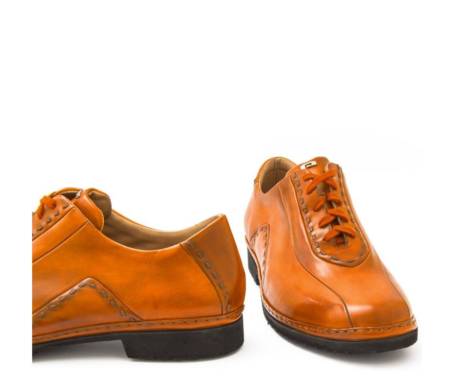 Pakerson DERBY BOLGHERI PELLE ARANCIO In Linea