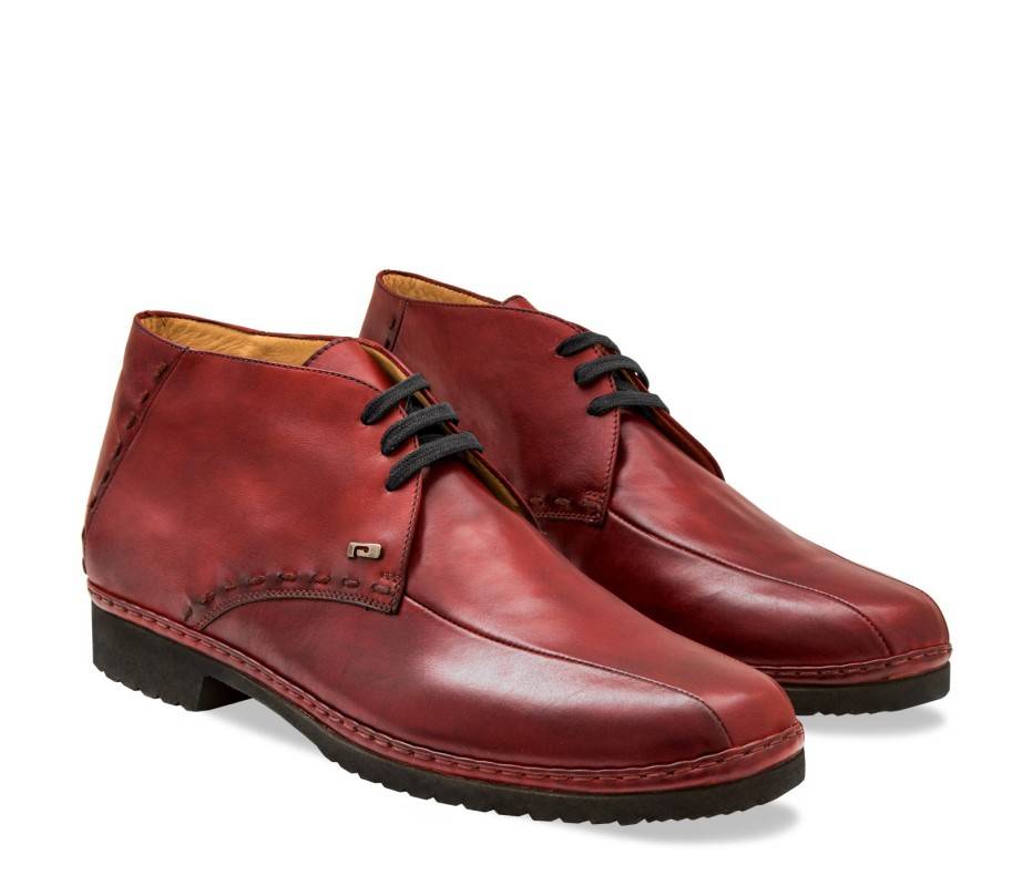 Pakerson POLACCHINO GREVE PELLE ROSSO BORDEAUX Convenienza