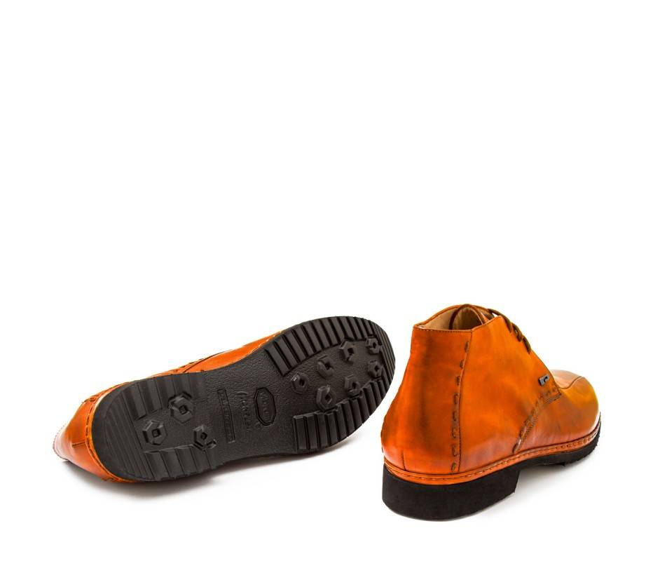 Pakerson POLACCHINO GREVE PELLE ARANCIO Sconto