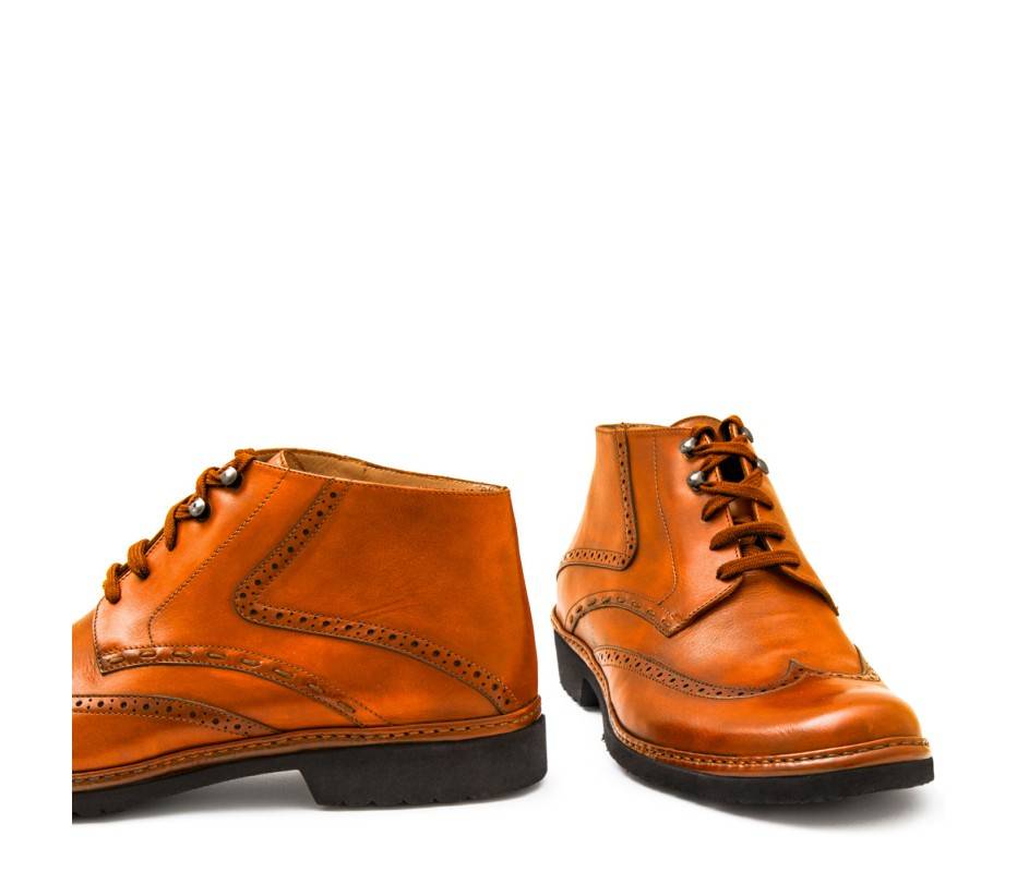 Pakerson POLACCHINO CERTALDO PELLE ARANCIO In Linea