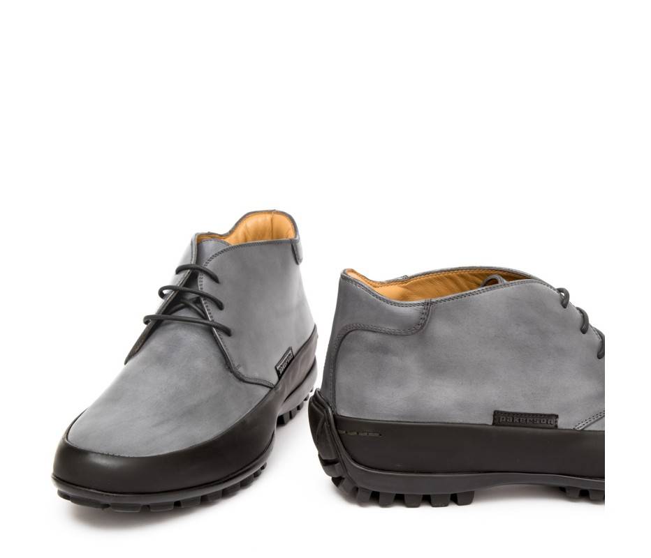 Pakerson POLACCHINO MONTALCINO PELLE GRIGIO SMOG Spedizione Gratuita