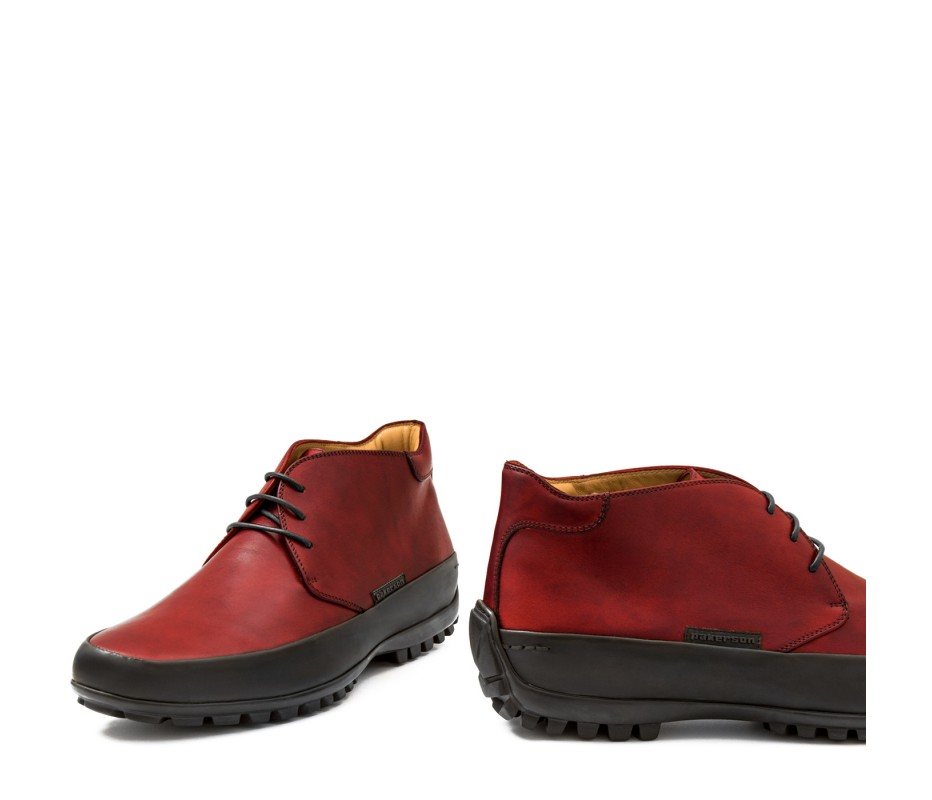 Pakerson POLACCHINO MONTALCINO PELLE ROSSO BORDEAUX Negozi Online