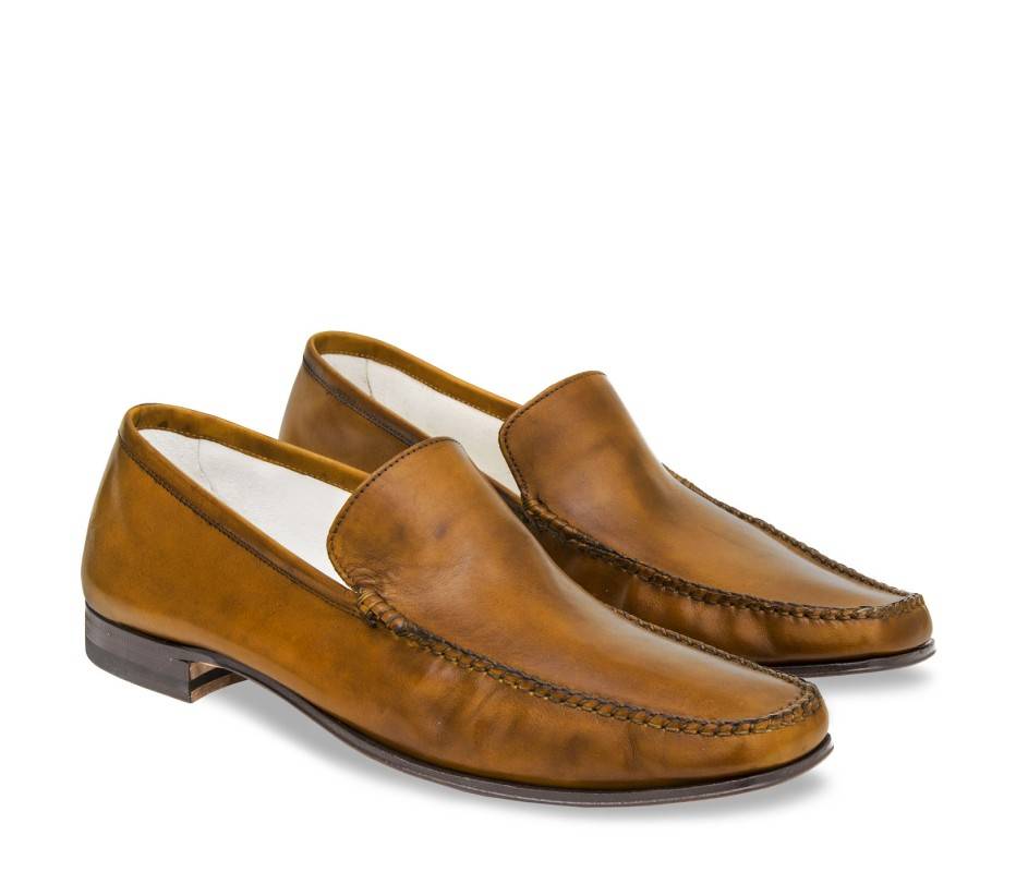 Pakerson MOCASSINO CERRETO PELLE GIALLO SENAPE Shopping Online
