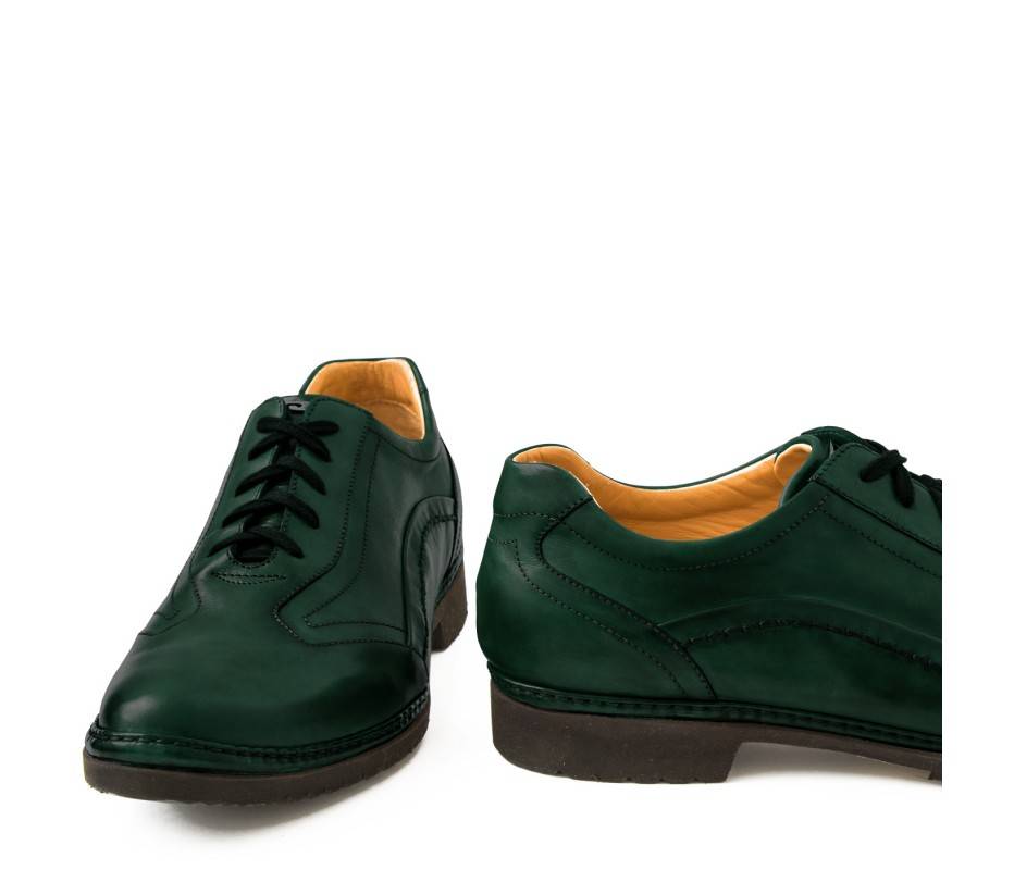 Pakerson DERBY PIENZA PELLE VERDE INTENSO Sottocosto