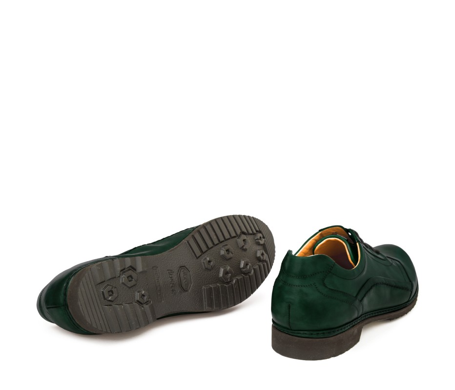 Pakerson DERBY PIENZA PELLE VERDE INTENSO Sottocosto