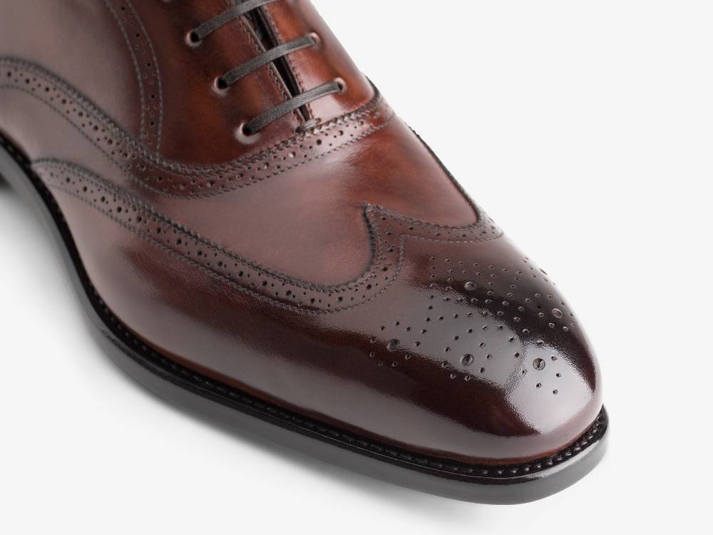 Paolo Sartori Art. 611 Oxford in pelle Anticata Amarone Vendita