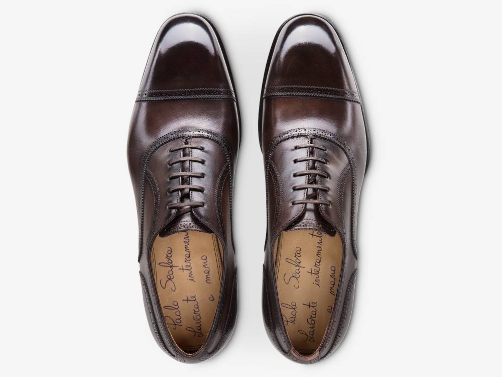 Paolo Sartori ART. 507 Oxford in pelle Anticata Vietri Consegna Veloce