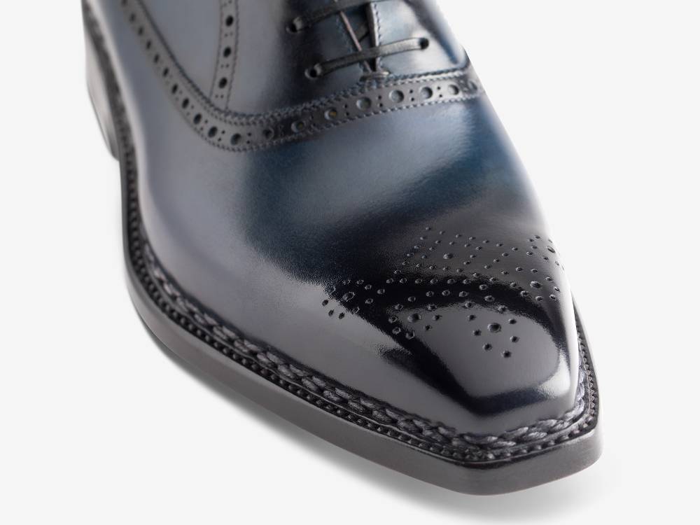 Paolo Sartori Art. 700 Oxford in pelle Anticata Oceano Sconto