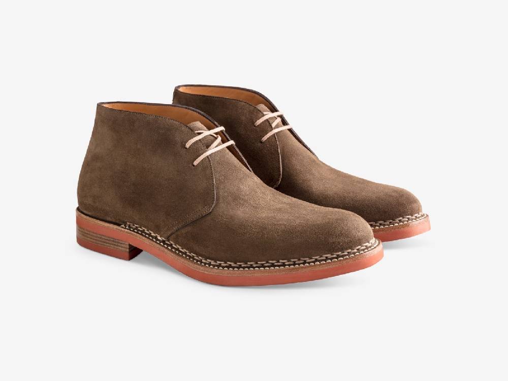 Paolo Sartori Art. 798 Desert Boot Foresta Suede Leather Nuova