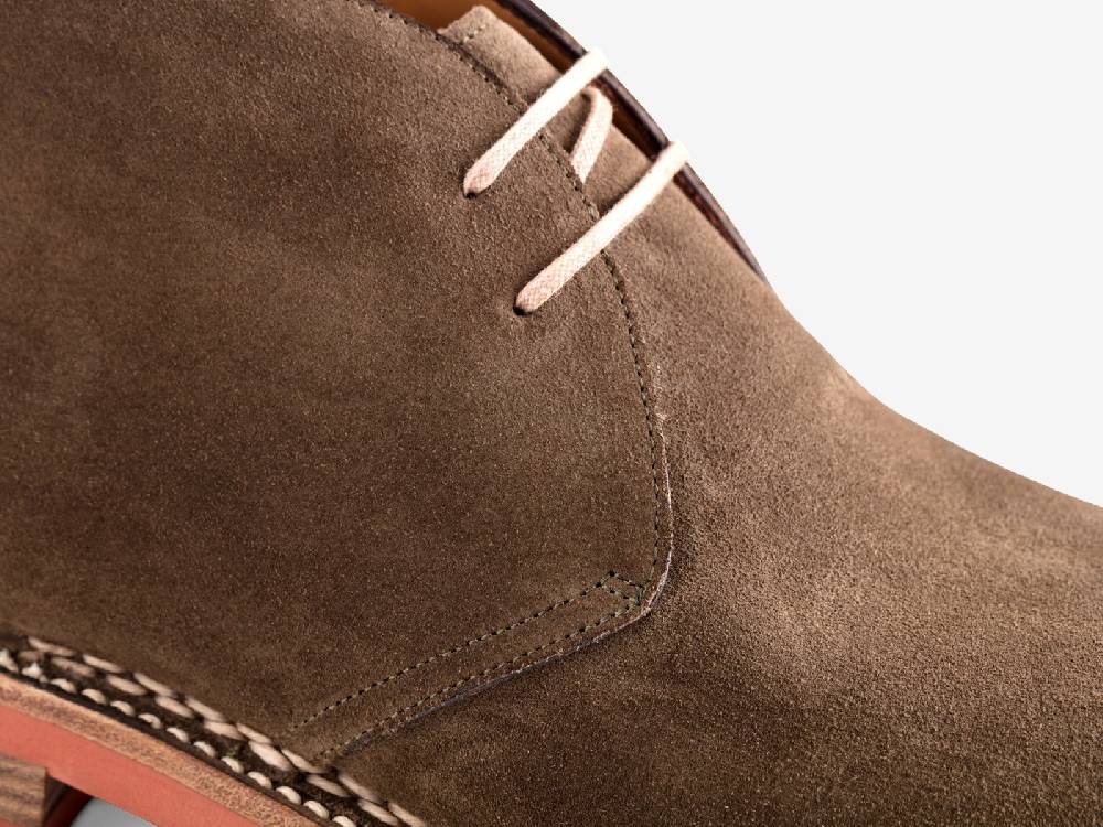 Paolo Sartori Art. 798 Desert Boot Foresta Suede Leather Nuova