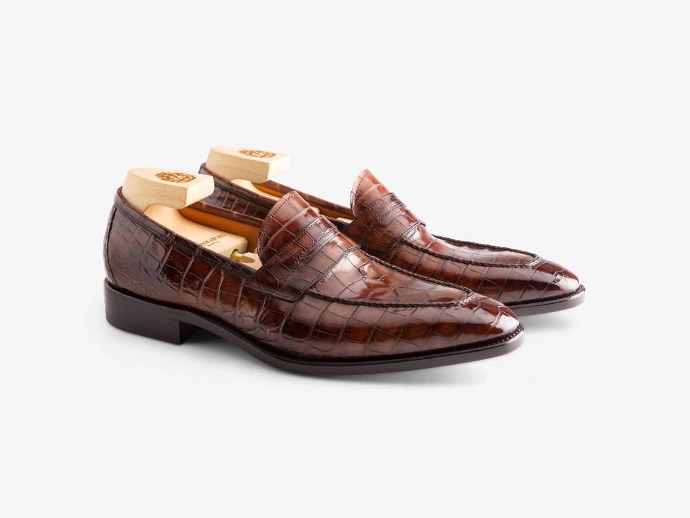 Paolo Sartori Art. 539 Mocassino in pelle Anticata Montella Qualità