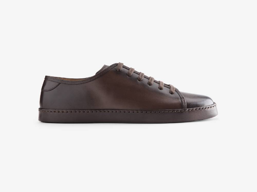 Paolo Sartori Art.Tenny1 Sneakers In Vitello Anticato Vietri Pezzi Unici