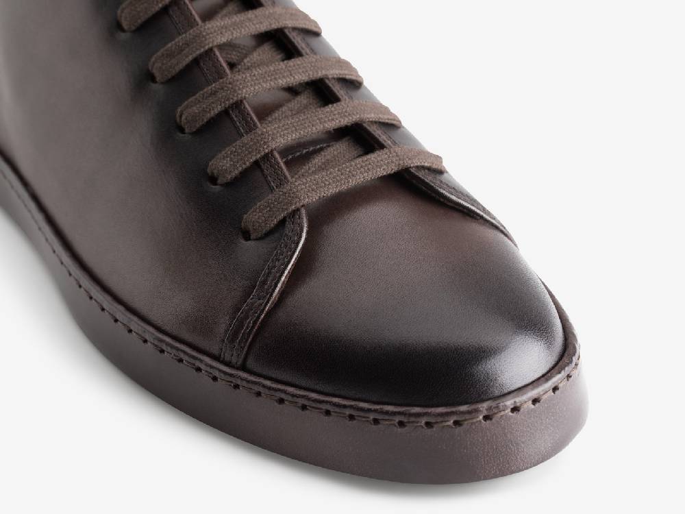 Paolo Sartori Art.Tenny1 Sneakers In Vitello Anticato Vietri Pezzi Unici