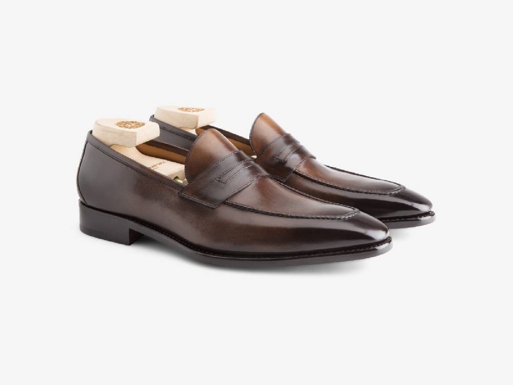 Paolo Sartori Art.539 Mocassino in pelle Anticata Montella Fino Al -60%