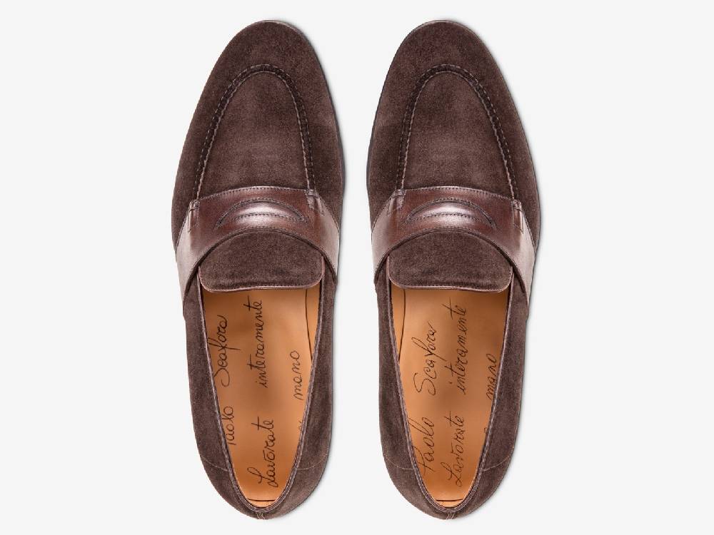 Paolo Sartori Art. 726 Loafer in Suede Cotto Convenienza