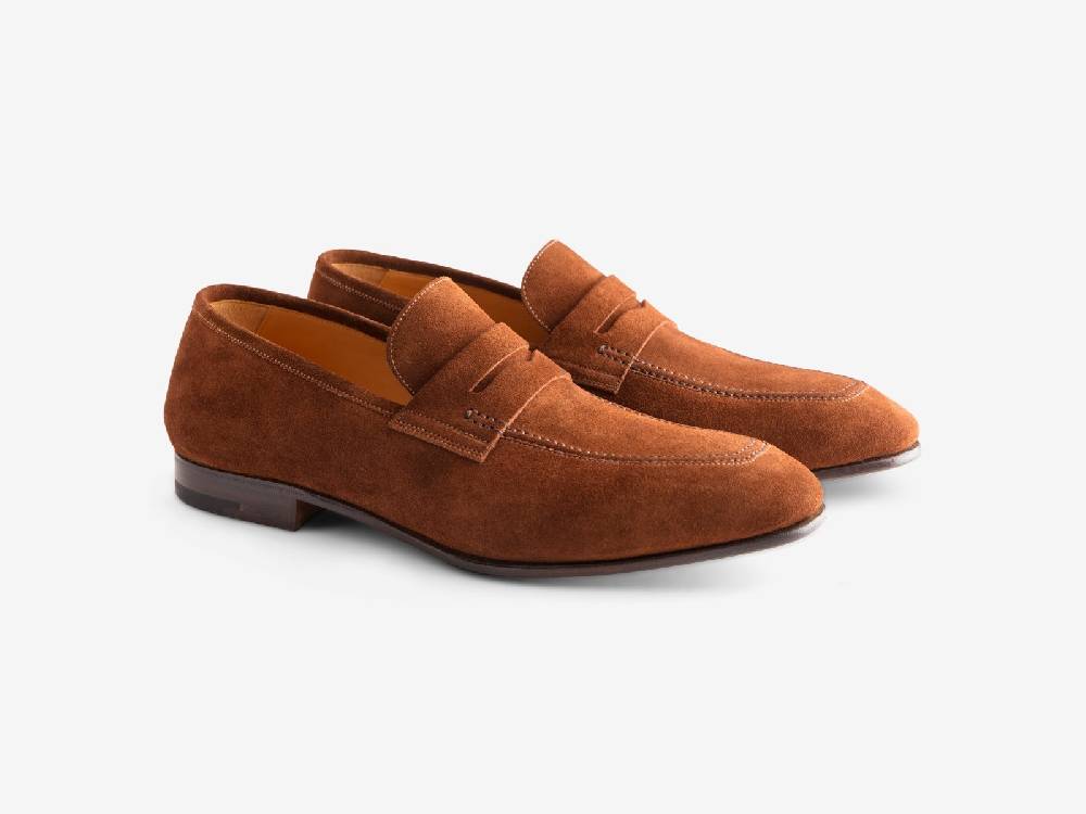Paolo Sartori Art. 638 Mocassino in Camoscio Snuff Sconto