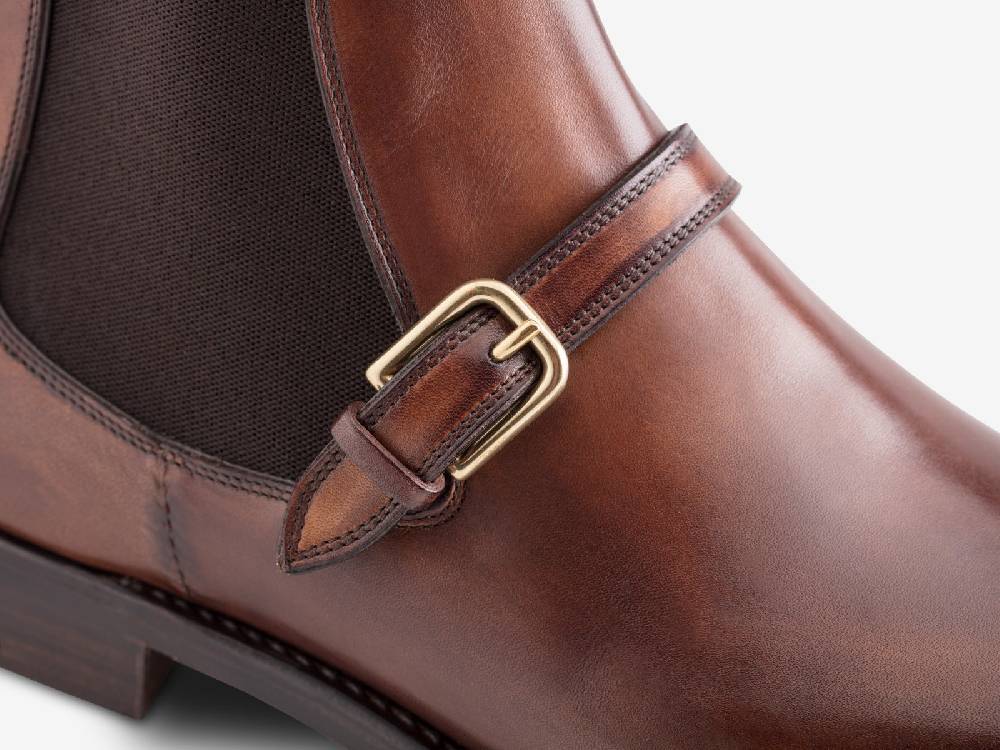 Paolo Sartori Art. 767 Chelsea Boot in Antiqued Montella Leather Nuovo