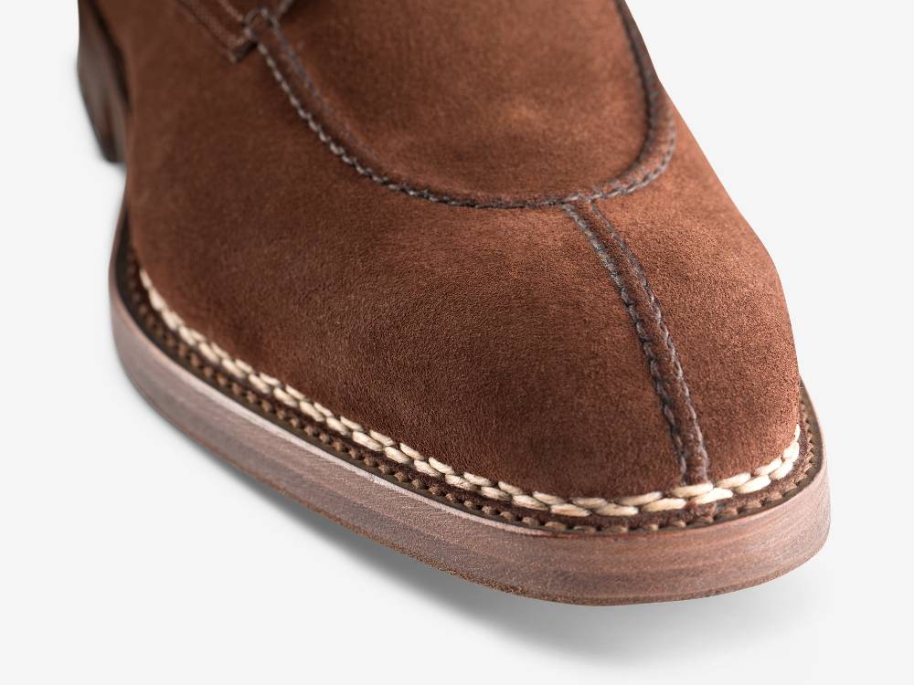 Paolo Sartori Art. 708 Boots in Camoscio Marrone Spedizione Gratuita