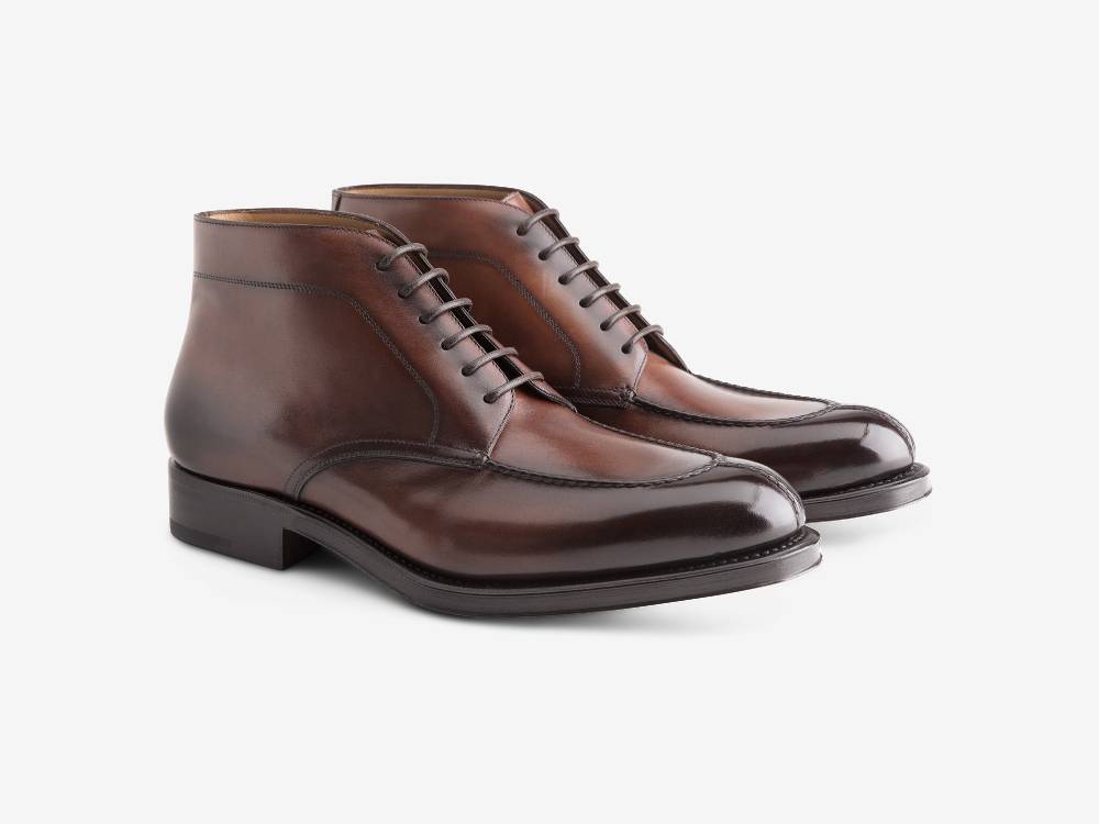 Paolo Sartori Art.664 Boot in Pelle Anticata Positano Qualità Garantita