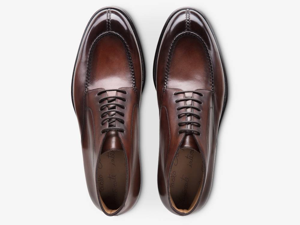 Paolo Sartori Art.664 Boot in Pelle Anticata Positano Qualità Garantita
