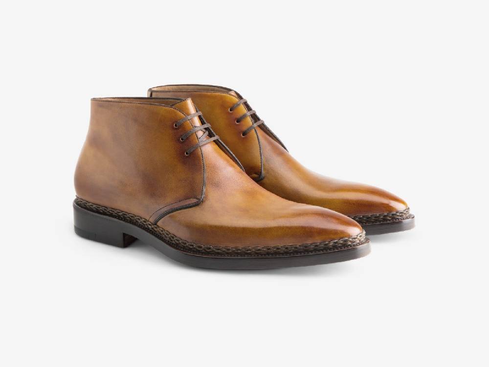 Paolo Sartori Art.St54 Desert Boot in Pelle Anticata Ravello Negozi Online