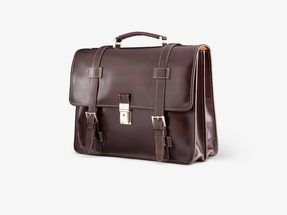 Paolo Sartori Briefcase Briefcase in pelle Anticata Vietri Consegna Veloce