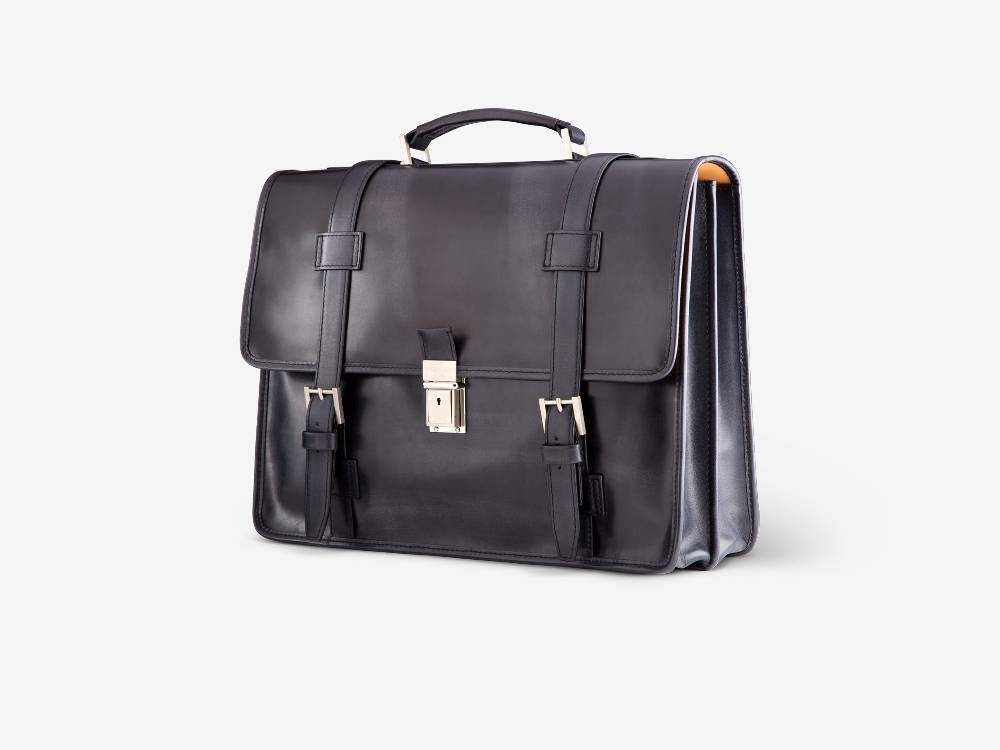 Paolo Sartori Briefcase Briefcase in pelle Anticata Furore Promozione Limitata