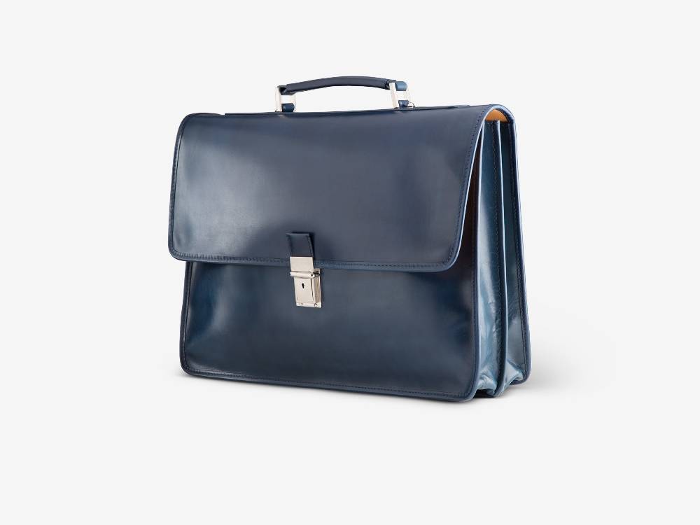 Paolo Sartori Briefcase Briefcase in pelle Anticata Oceano Fino Al -60%