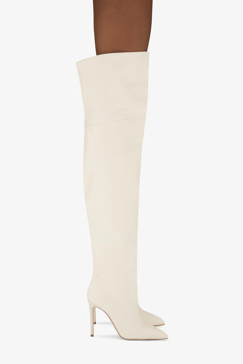 Paris Texas Stiletto Over The Knee Boot Vendita Calda