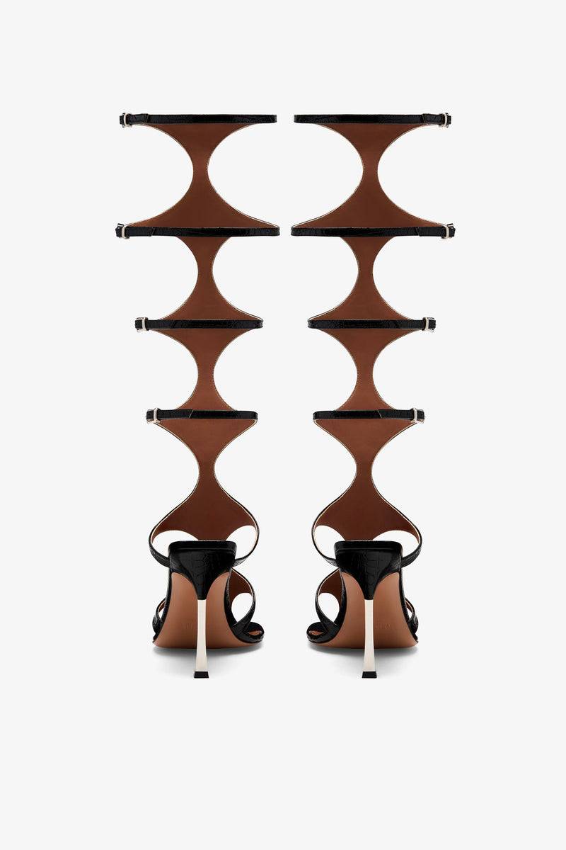 Paris Texas Uma Knee High Sandal In Saldo
