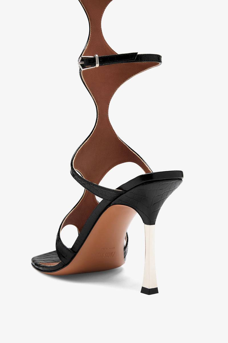 Paris Texas Uma Knee High Sandal In Saldo