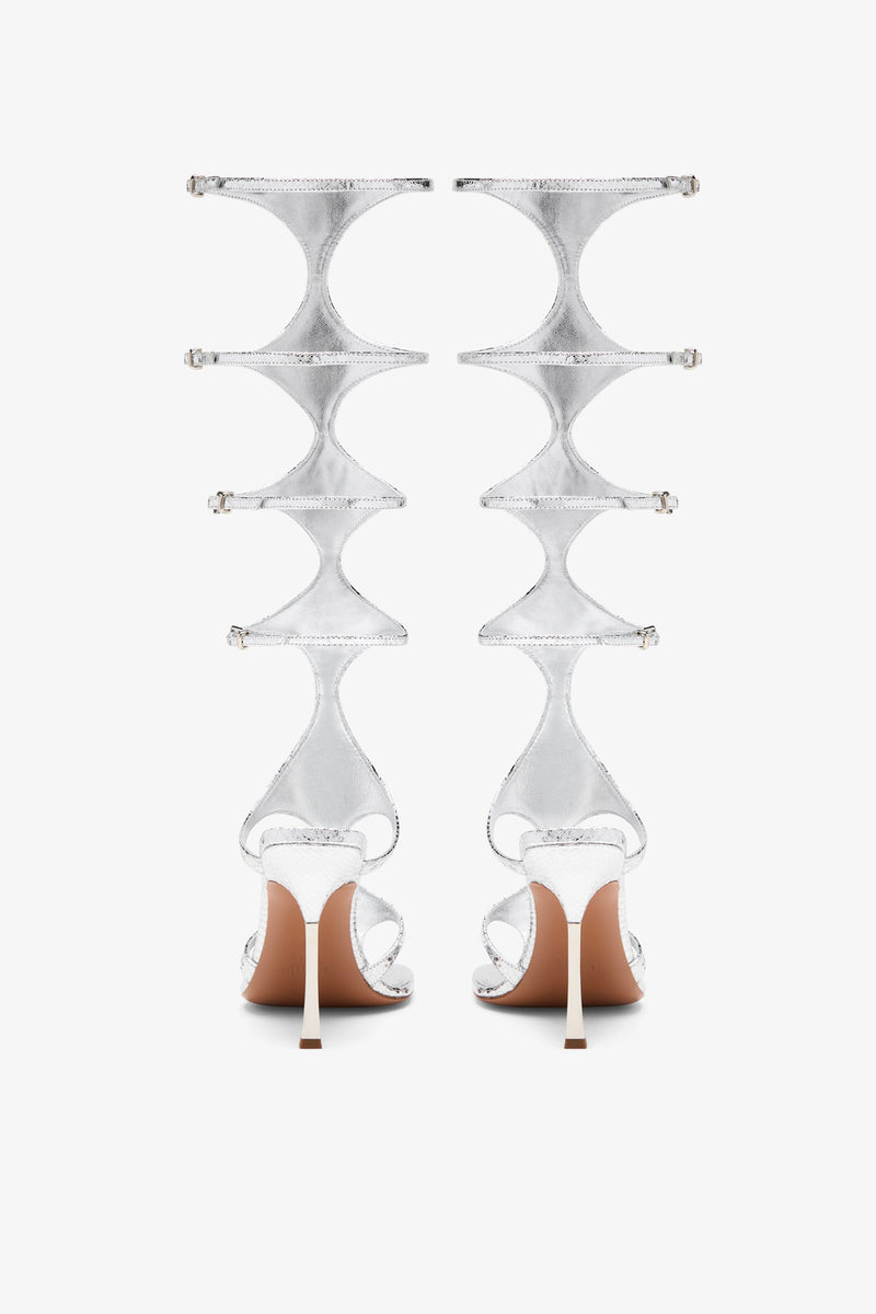 Paris Texas Uma Knee High Sandal In Linea
