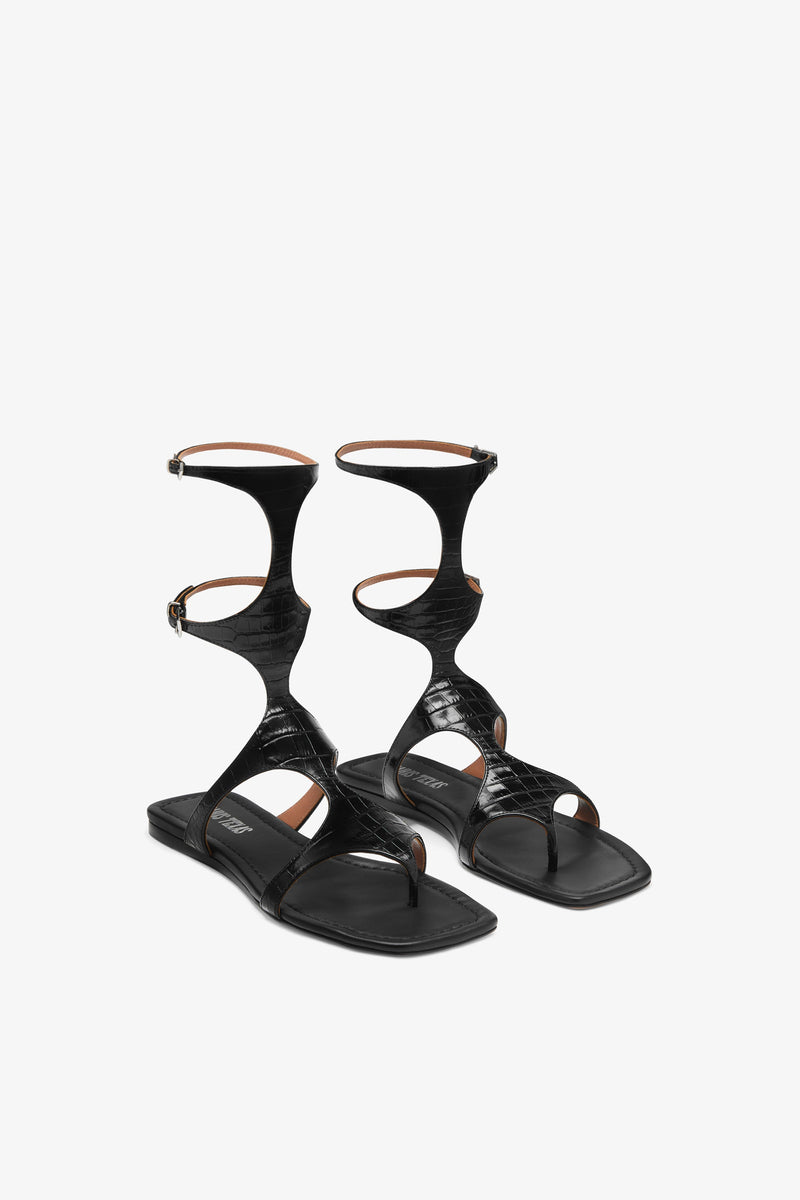 Paris Texas Uma Flat Sandal Negozi Online